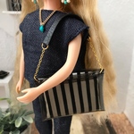 リカちゃんバッグ♡黒