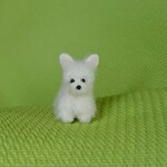 お取り置き品 ウエストハイランドホワイトテリア  羊毛フェルト