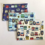 ガーゼ マスク 電車柄 3枚セット 子供用 
