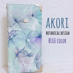 水彩フラワー全機種対応 帯なしケース手帳型iPhone XR iPhoneX/xs iPhone7/8 iPhone7Plus/8Plus  iPhone13 iPhone11  SE2