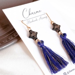 【一点物】Antique tassel アンティーク タッセル ピアス イヤリング