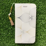 手帳型iPhoneケース　あじさい