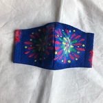 夏用お子様マスク　花火柄