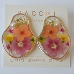 big  flame earring