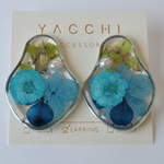 big  flame earring
