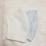 立体マスク Mサイズ（レース） 2枚セット