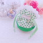 dot pouch (green)