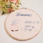pivot_130様専用♡リバティ刺繍枠のバースボード