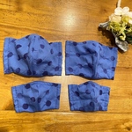 COOL MASK✨パパママキッズおそろい✨『大人用』ブルードット