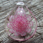 pinonyaca  (279) お花　フューム　ガラスペンダント