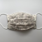 【夏用】冷感プリーツマスク／フィルターポケット付き　