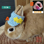 うさぎ用🐰サンバイザー