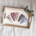 チューリップ刺繍~ギンガムチェック~
