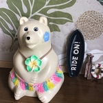 🌴ハワイアン気分に…[2点セット売り]　しろくま貯金箱　　
