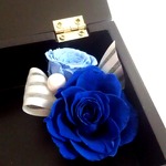 サムシングブルーのジュエリーボックス。ウエディングにも。プレゼントにも。 