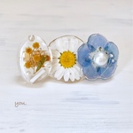 【再販】ネモフィラ ヘアクリップ 