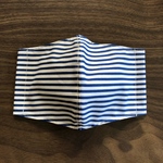 ハンドメイド　立体マスク　ストライプ