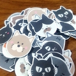 猫フレークシール