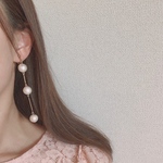 3連ロングイヤリング♡