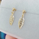 リーフピアス サージカル ステンレス ピアス ステンレス ピアス