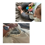 おしゃぶりホルダー☺︎/赤ちゃん小物/ベビー小物/ベビーグッズ/出産祝い/プレゼント