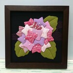 ykrnt様専用    紫陽花の ちりめん押し絵