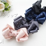 【限定価格】ボリュームリボン　バナナクリップ