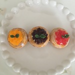 おやつパンのバレッタ♡3種のゼリーデニッシュ
