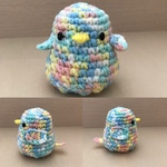 幸運の虹色ヒヨコ