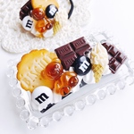 CANDY POP  chocolate お菓子のバレッタとヘアゴム 2点セット  フェイクスイーツ 