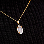 ヴィンテージスワロフスキーのペンダント crystal