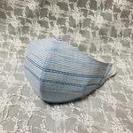 極 立体マスク  極涼感  女性 M～L ﾎﾞｰﾀﾞｰ青