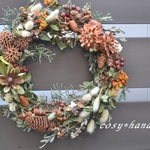 秋の森＊実物wreath
