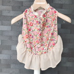 犬服 リバティ ベッツィ   花柄ワンピース ピンク