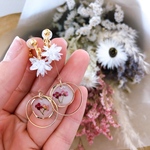 ＊結晶とお花のアクセサリー＊