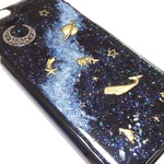 ＜iPhone6＞☆銀河を泳ぐ海の動物～iPhoneケースカバー☆