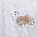 つぶつぶビーズ×クリア