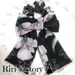 【2個限定✨100円引き💕】可憐なお花🌹リボン付きminiシュシュ✨