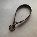 革の鍵なくさないでね。キーホルダーブラウン系ＤＢ