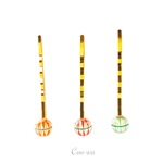 和柄 可愛い鞠ヘアピン【1本から販売☆】