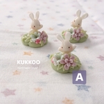 【A】ゆめかわさんパステルとうさぎさんの小さな オブジェ