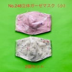 子供用立体マスク（小）2個セットNo.248