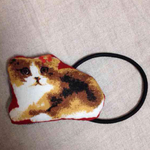 猫のヘアゴム