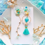 イルカマリンイヤリング