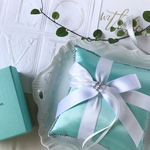 (再販)Tiffanyブルー リングピロー(永遠のティファニーブルー)