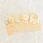 オーダーされたお客様専用✨ホワイト胡蝶蘭のヘアコーム