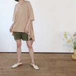 (再販)デザインカットソー  （ベージュ）