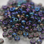 【再販】特大 グレイAB　チェコ　シードビーズ