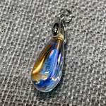 虹のしずく夕虹 青金 ペンダントトップ VD-295