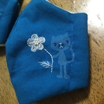 猫花マスク